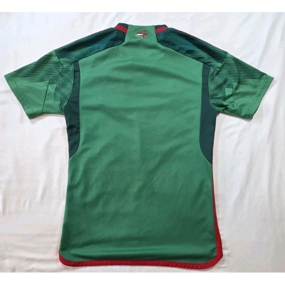 Adidas Mexico Authentic Home Jersey 2022 Men's Small Green (Please Read) - Picture 2 of 7